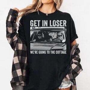 Get In Loser We’re Going To The Cottage Gildan Tee Heated Rivalry